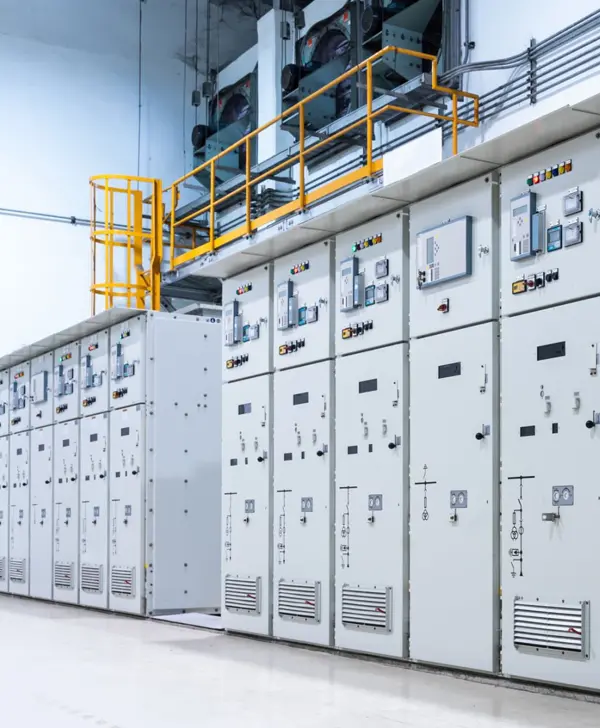 Electrical switchgear system structure diagram
